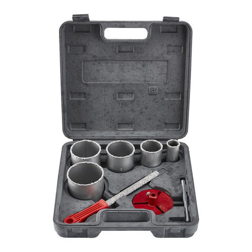 1-1/4 In. - 3-1/4 In. Carbide Grit Hole Saw Set, 9 Piece Z73885