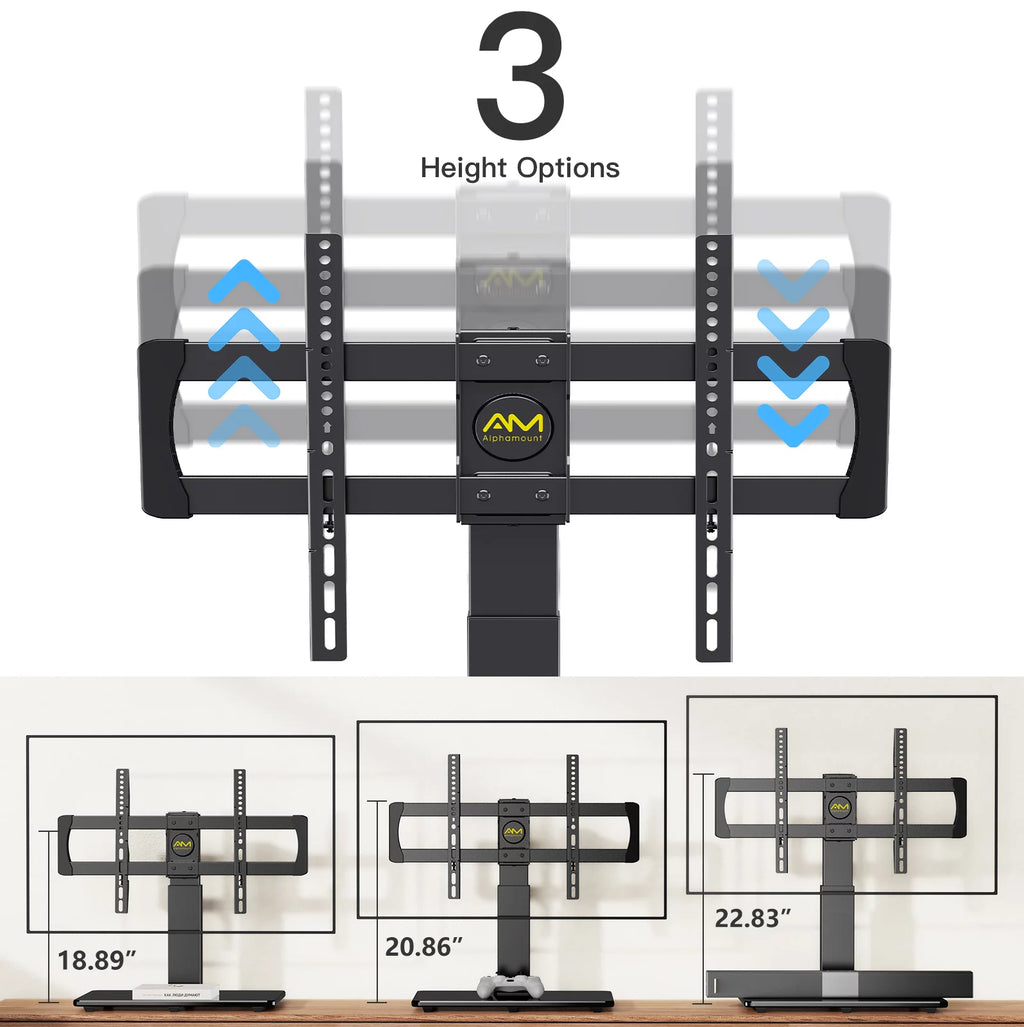 Universal Swivel TV Stand for 32-80" TVs W78975