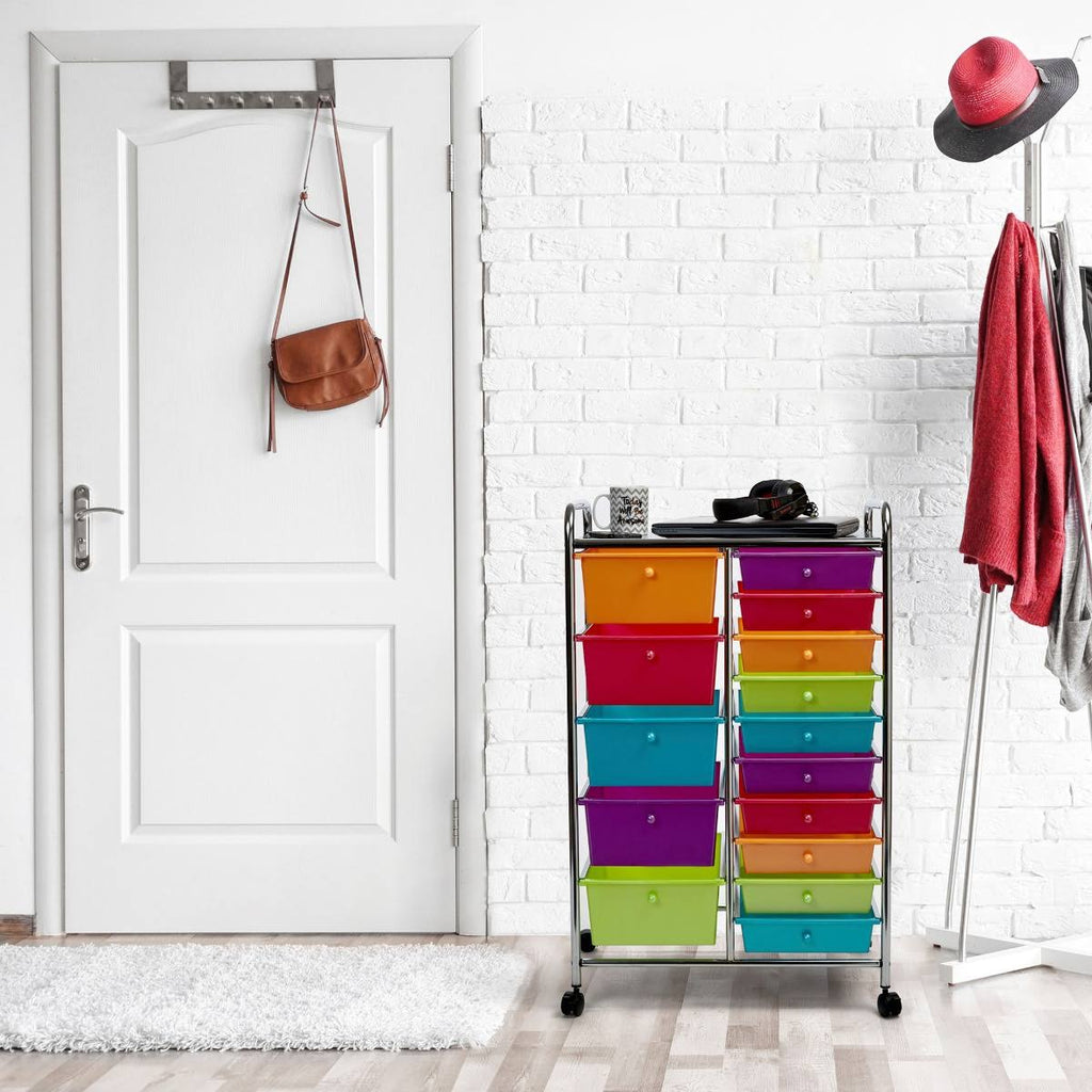 15 Drawer Organizer Cart G906