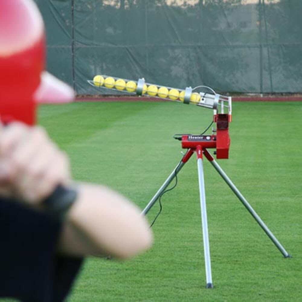 Softball Pitching Machine with 9 Ball Automatic Feeder I539783
