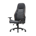 Black Vegan Leather Reclining Gaming Chair Z6854