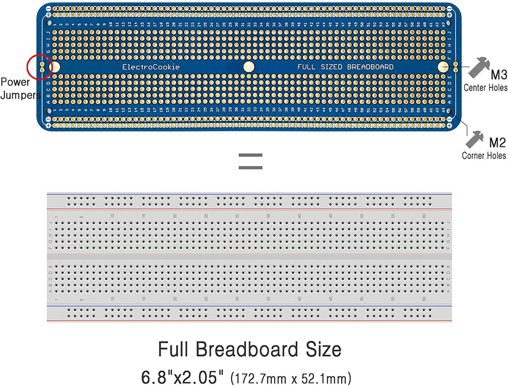 Solderable Breadboard PCB Board P362