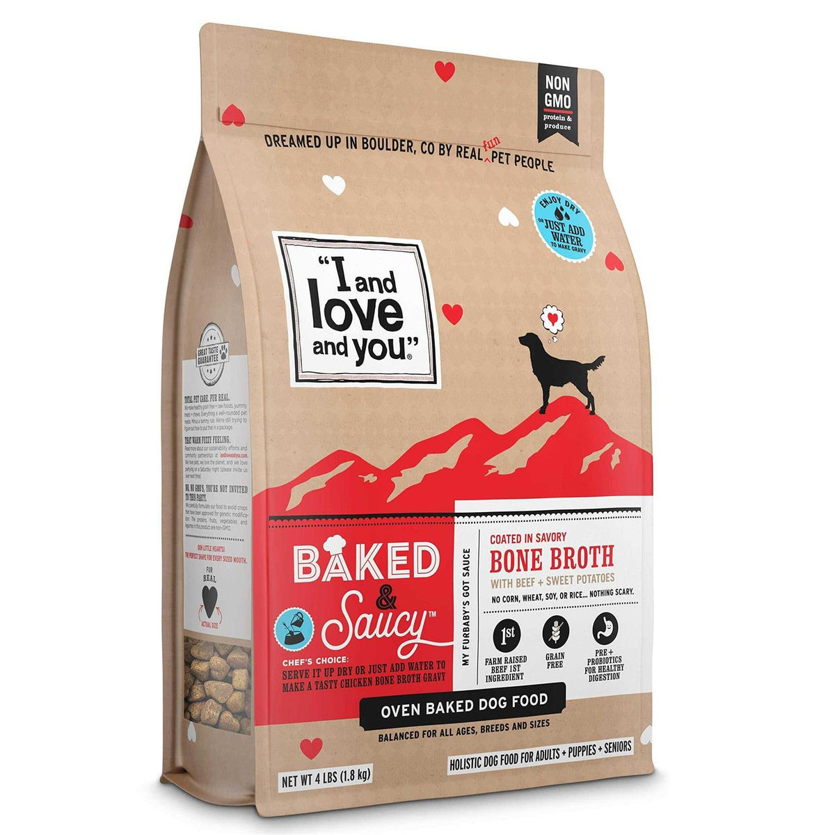 Beef & Sweet Potatoes Dry Dog Food O421