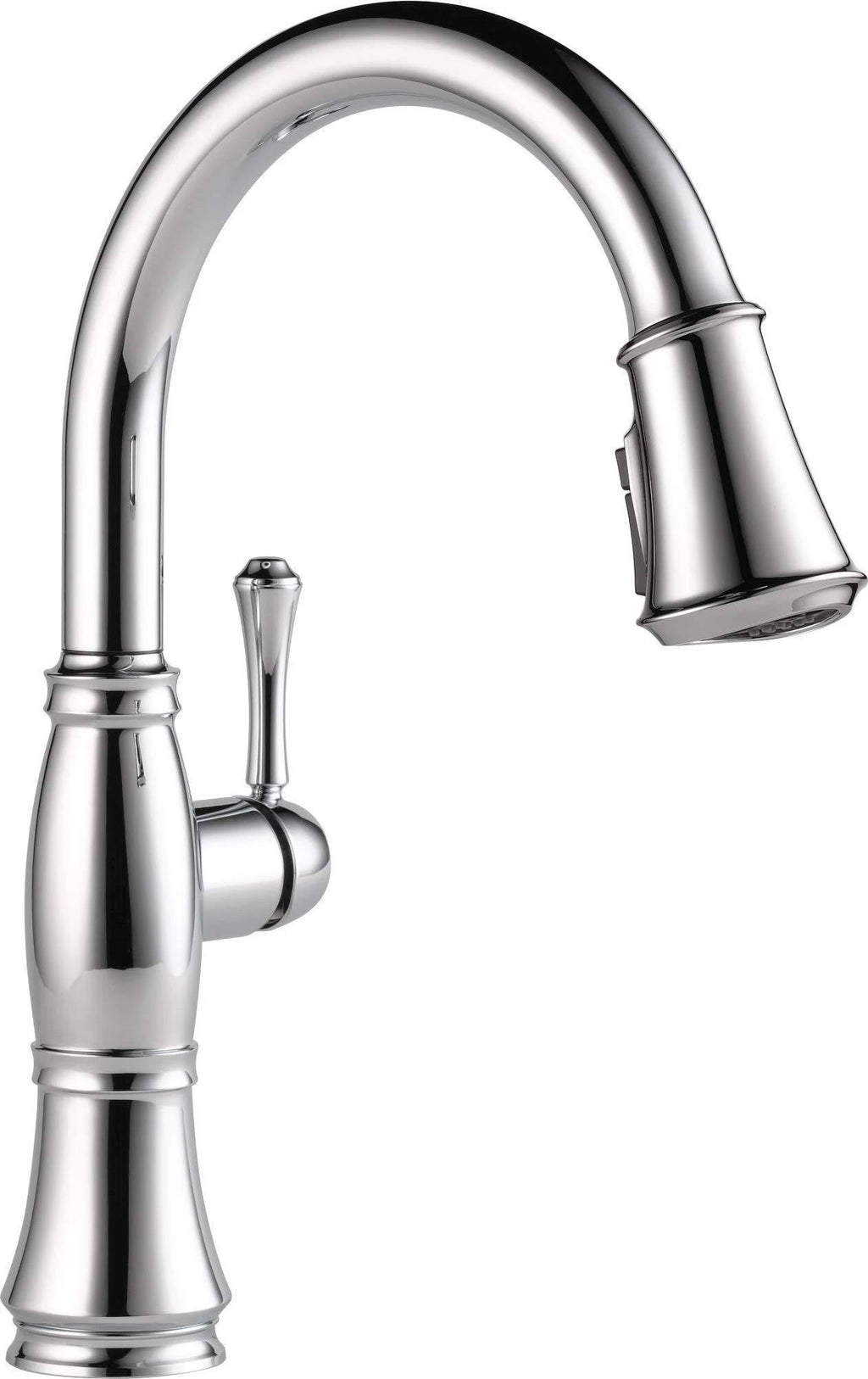 Chrome Single Handle Pull Down Kitchen Faucet O3126