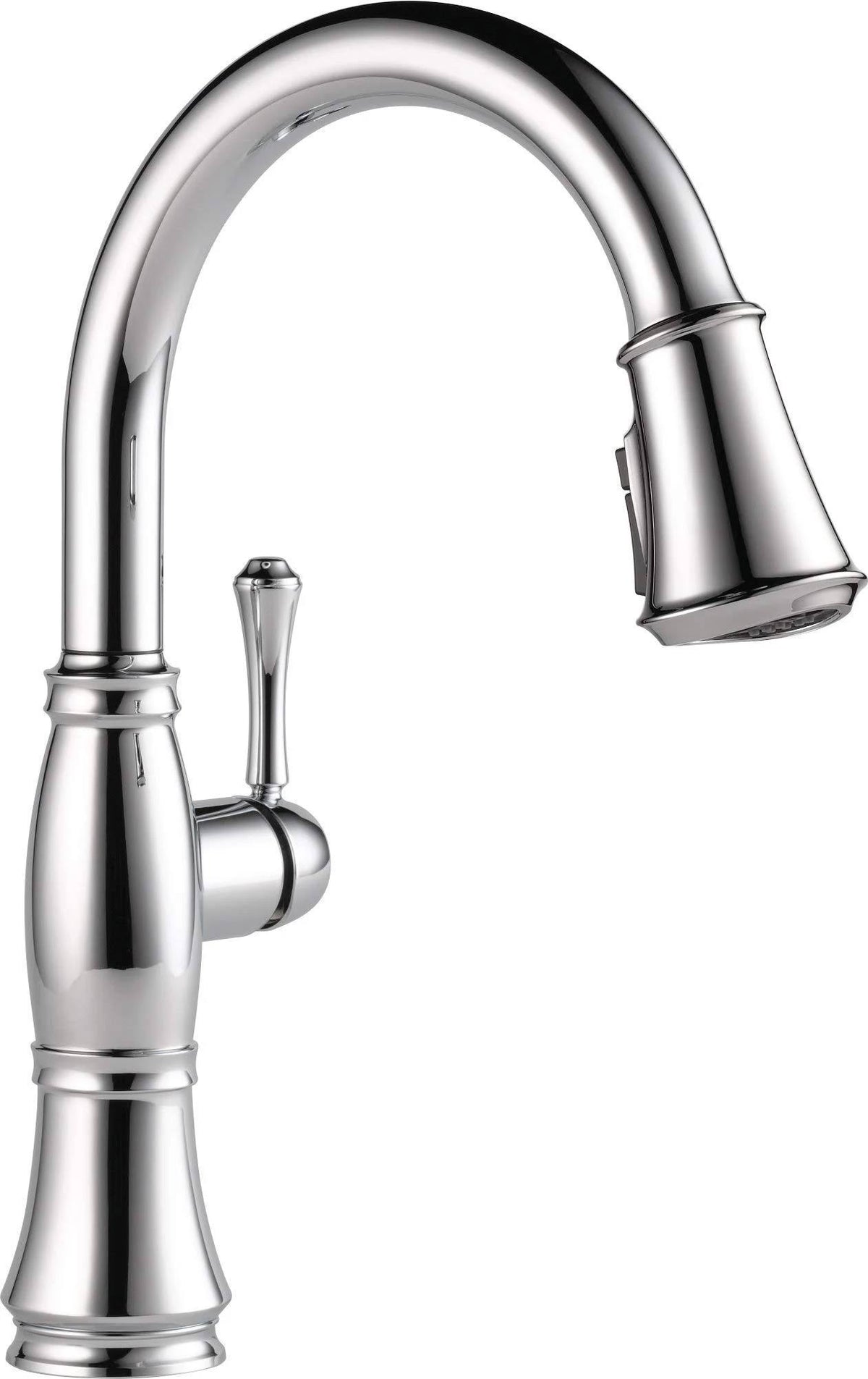 Chrome Single Handle Pull Down Kitchen Faucet O3126
