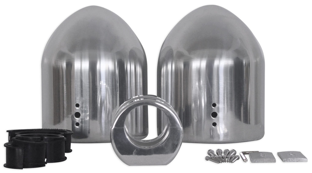6.5" 150 Watt Silver Marine Boat Wakeboard Tower Speakers D518429