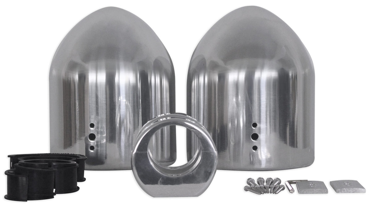 6.5" 150 Watt Silver Marine Boat Wakeboard Tower Speakers D518429