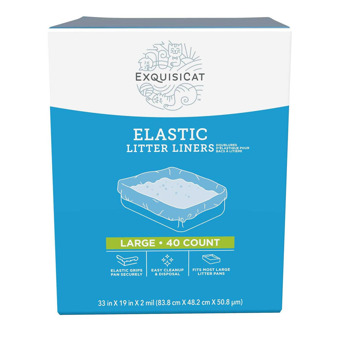 Elastic Litter Liners M6553