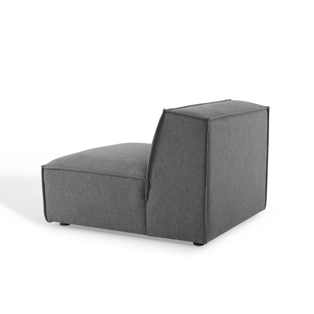 Charcoal Grey Fabric Modular Sofa U551167