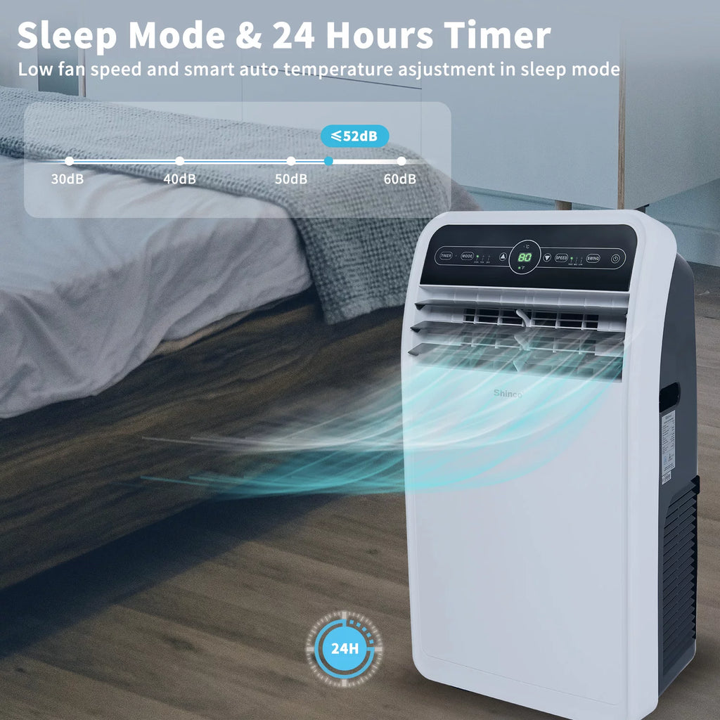 7800BTU 3 in 1 Portable Air Conditioner with Remote Control P8883