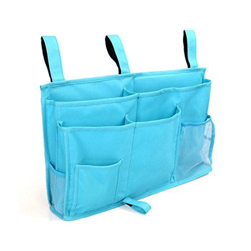 Large Pocket Hanging Storage Organizer (Light blue) A182