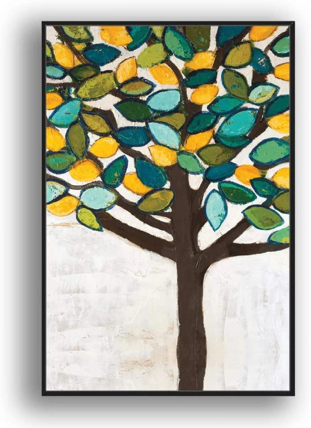 Framed Canvas Wall Art 16x24 inches E518