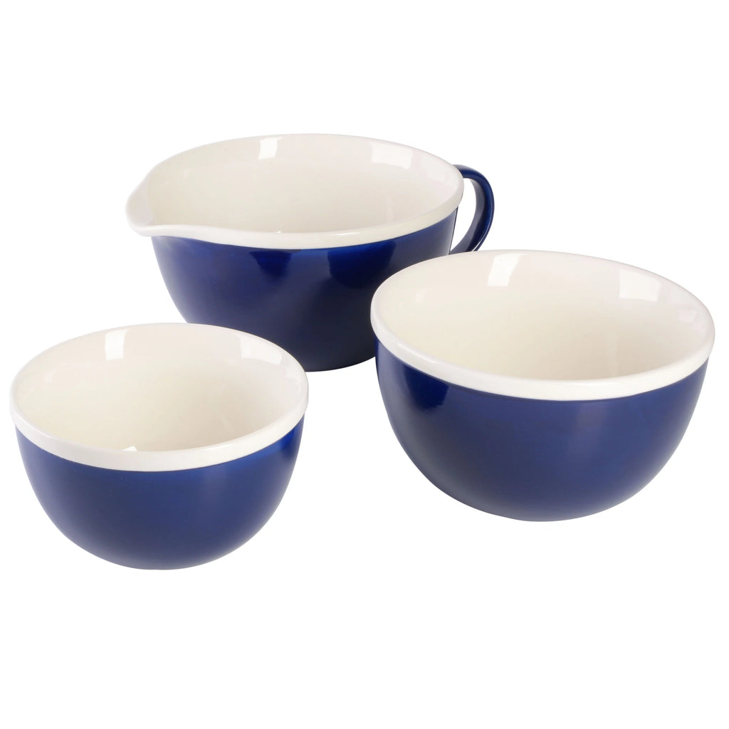 Stoneware Mixing Bowl Set 3 Piece J15925