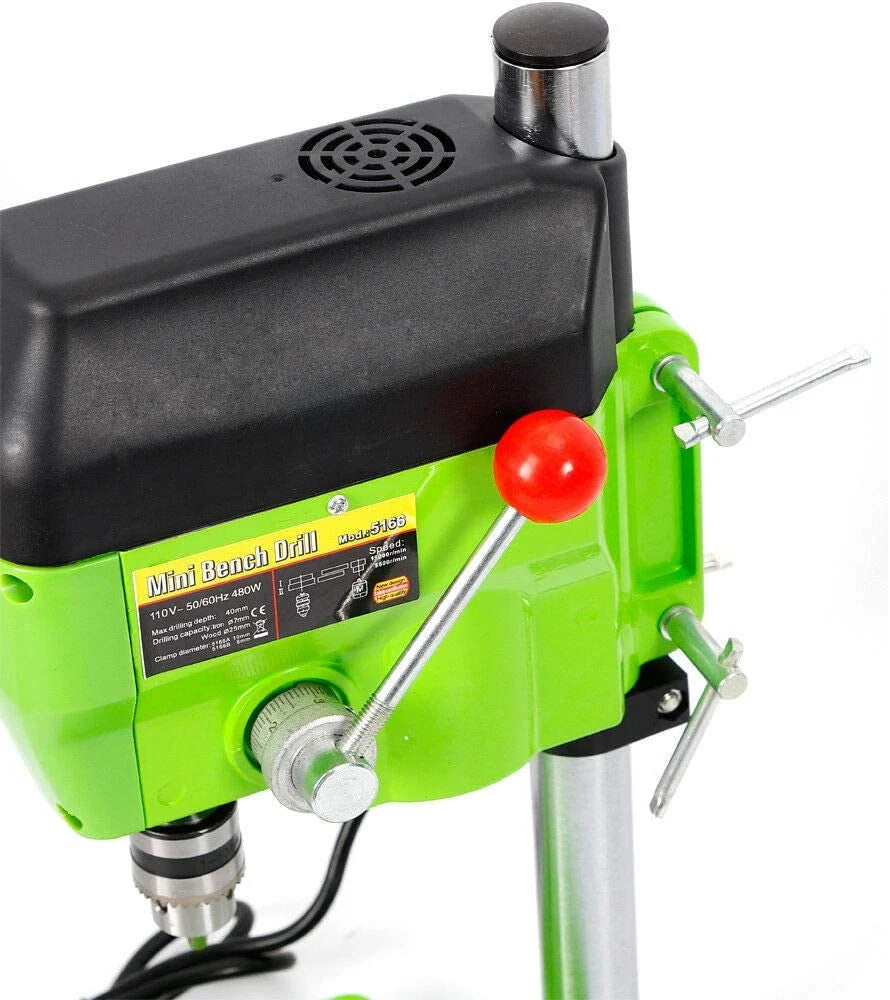 480W 2-Speed Electric Drill Press Machine W66982
