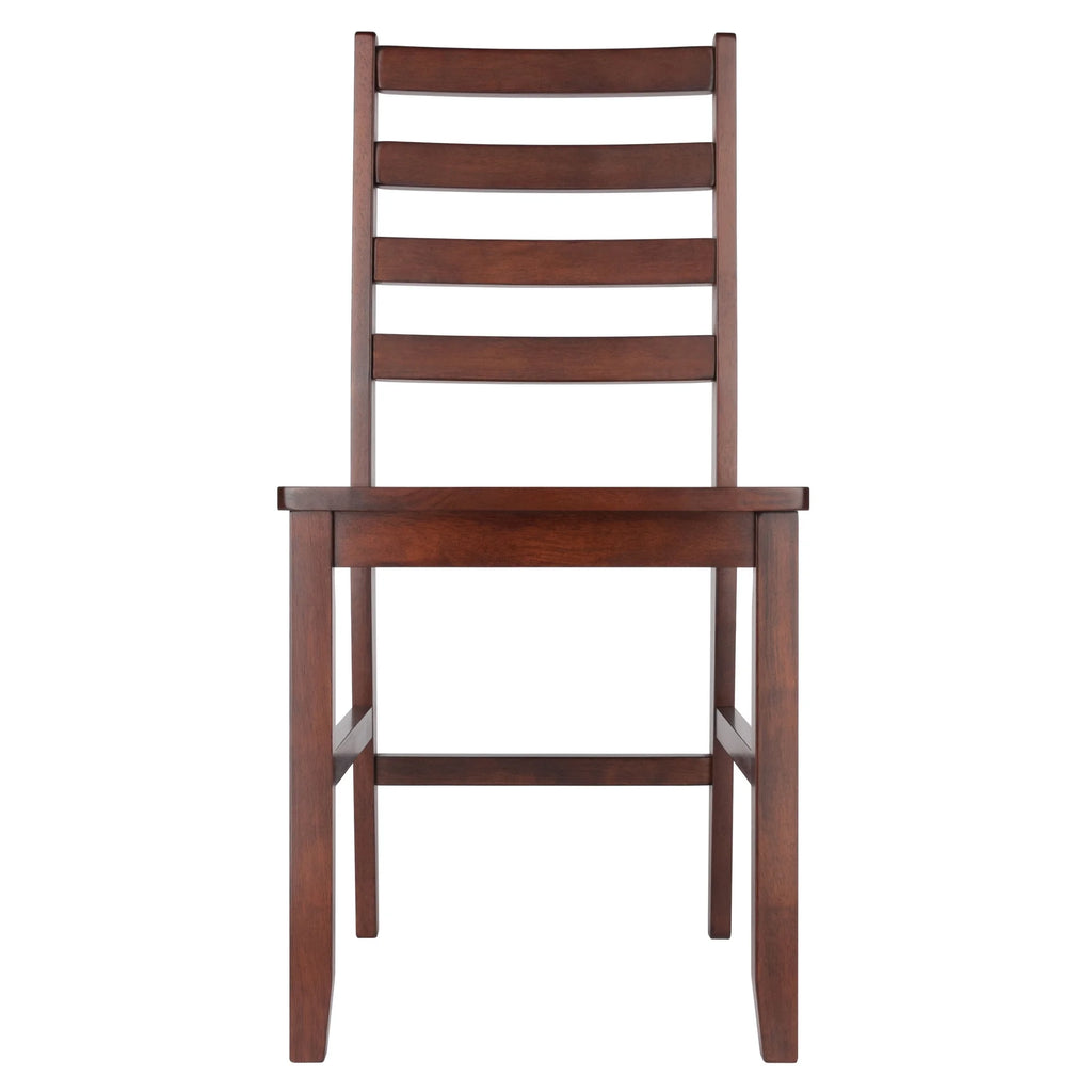 3-Pc Drop Leaf Table & Ladder Back Chairs Dining Set D5680