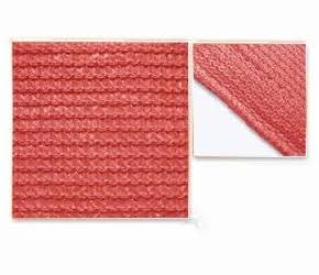 5 x 5 x 5 Red 180 GSM HDPE Equilateral Triangle Sun Shade Sail A7444
