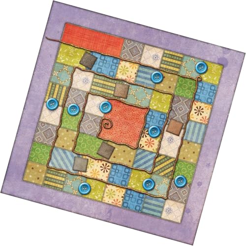 Two-Player Quilting Strategy Board Game I967275