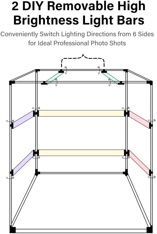 Portable Foldable 32 x 32 Inch Photo Studio Light Box N528