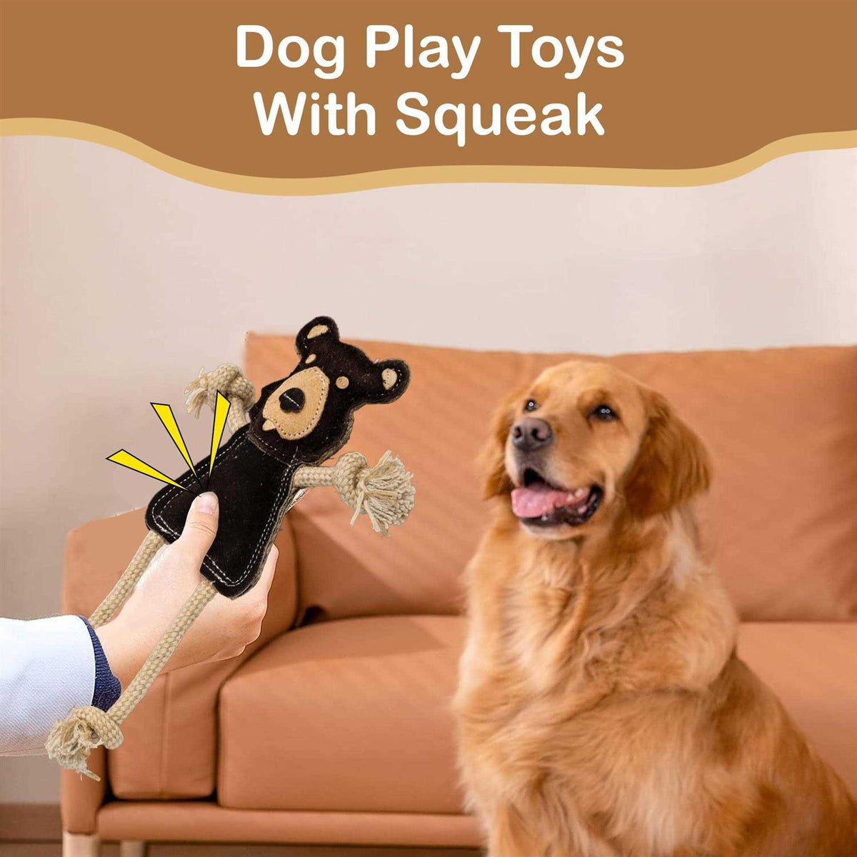 Leather Dog Toy C4728