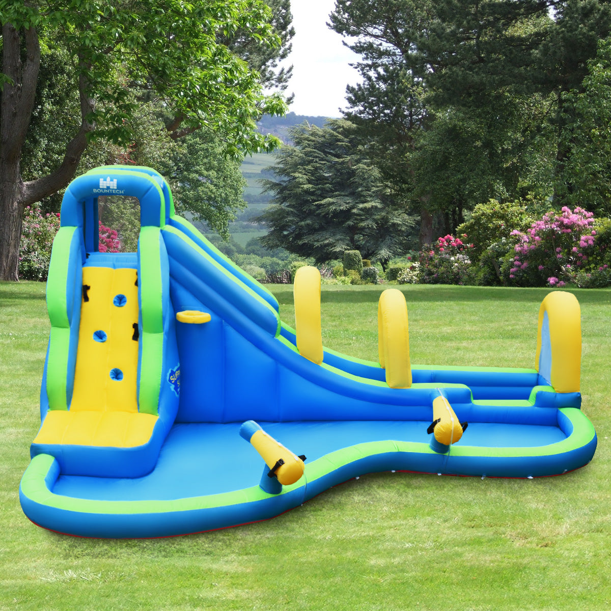 Inflatable Water Slide Kids Bounce House Castle Splash Pool B53248