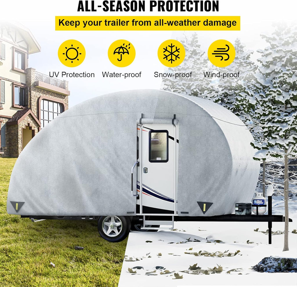 Teardrop Trailer Cover for 16' - 18' Trailers C5152