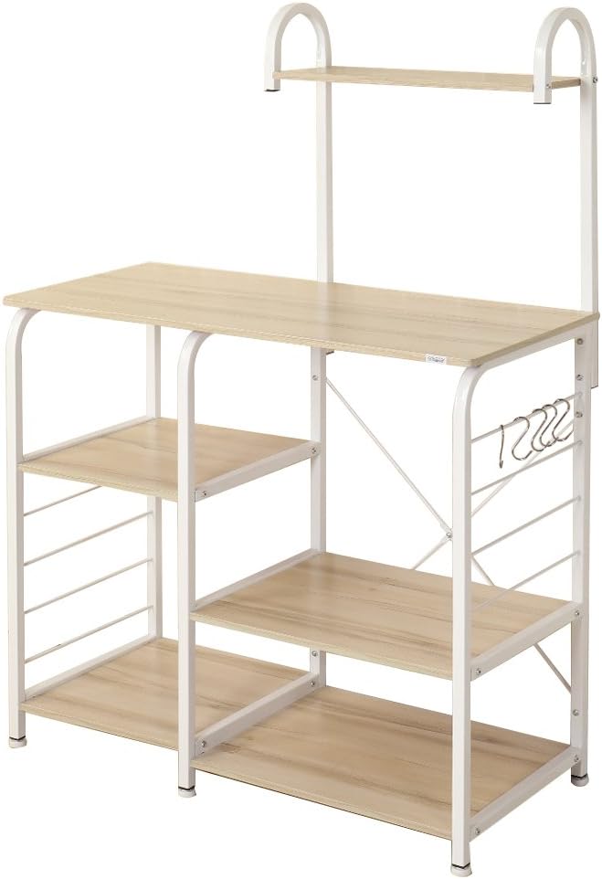 4-Tier Kitchen Baker's Rack Black F9181
