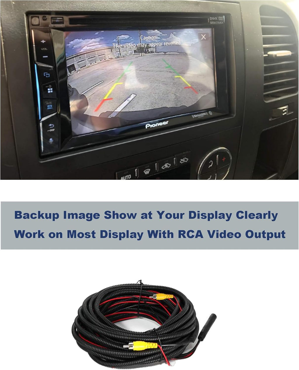 Black Tailgate Handle with Backup Camera X752236