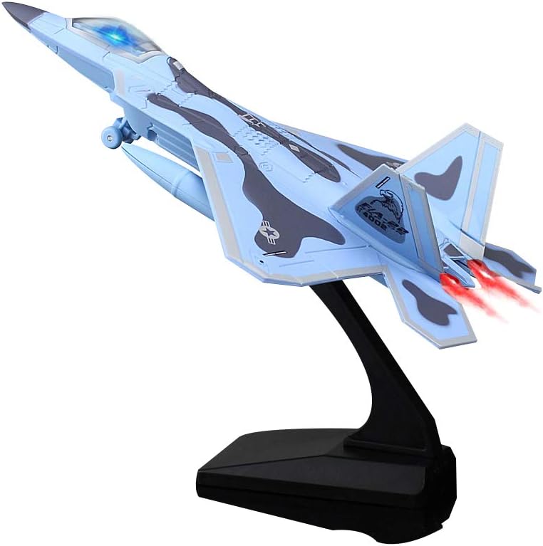 1/100 Diecast Pull Back Fighter Toy (Blue) U105