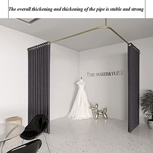 U-Shape Room Divider Privacy Partition Curtains (150x130cm) R293