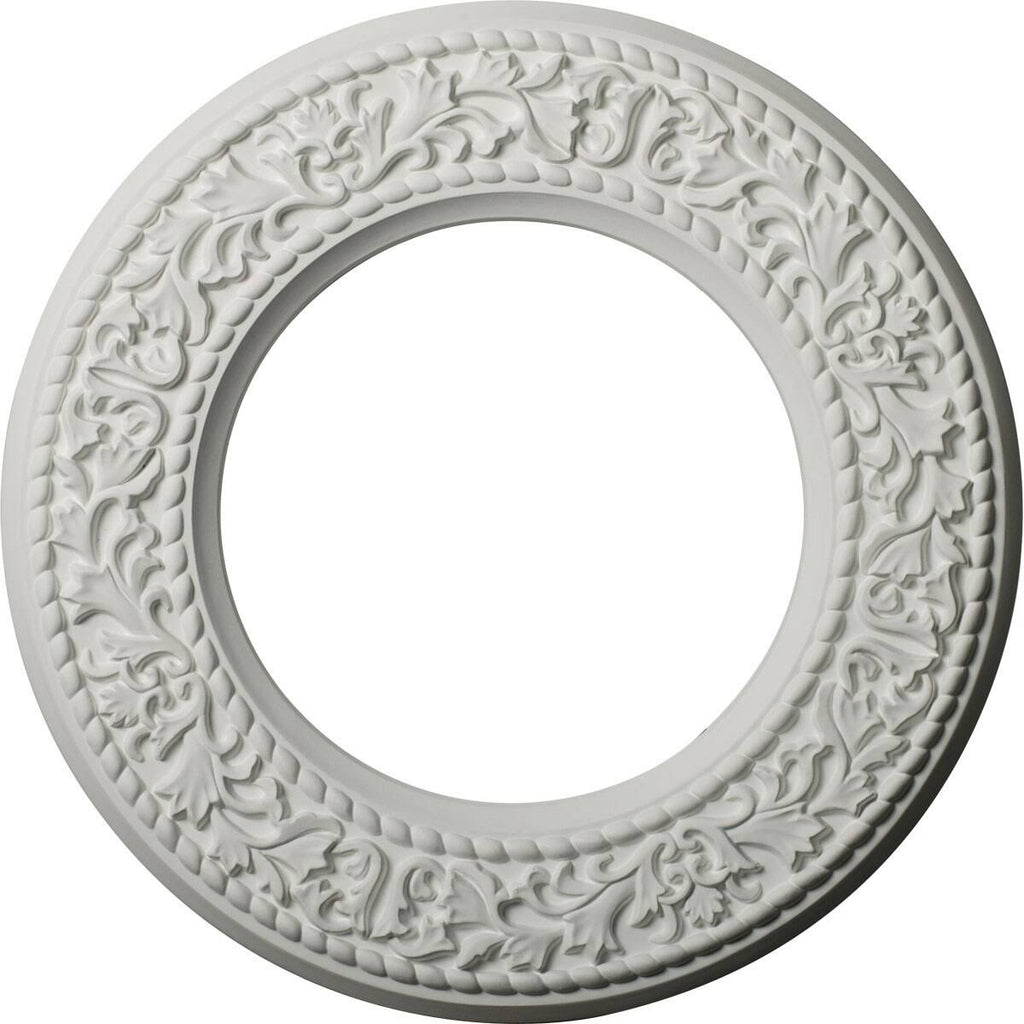 Blackthorn Ceiling Medallion Hand-Painted Polished Copper O404