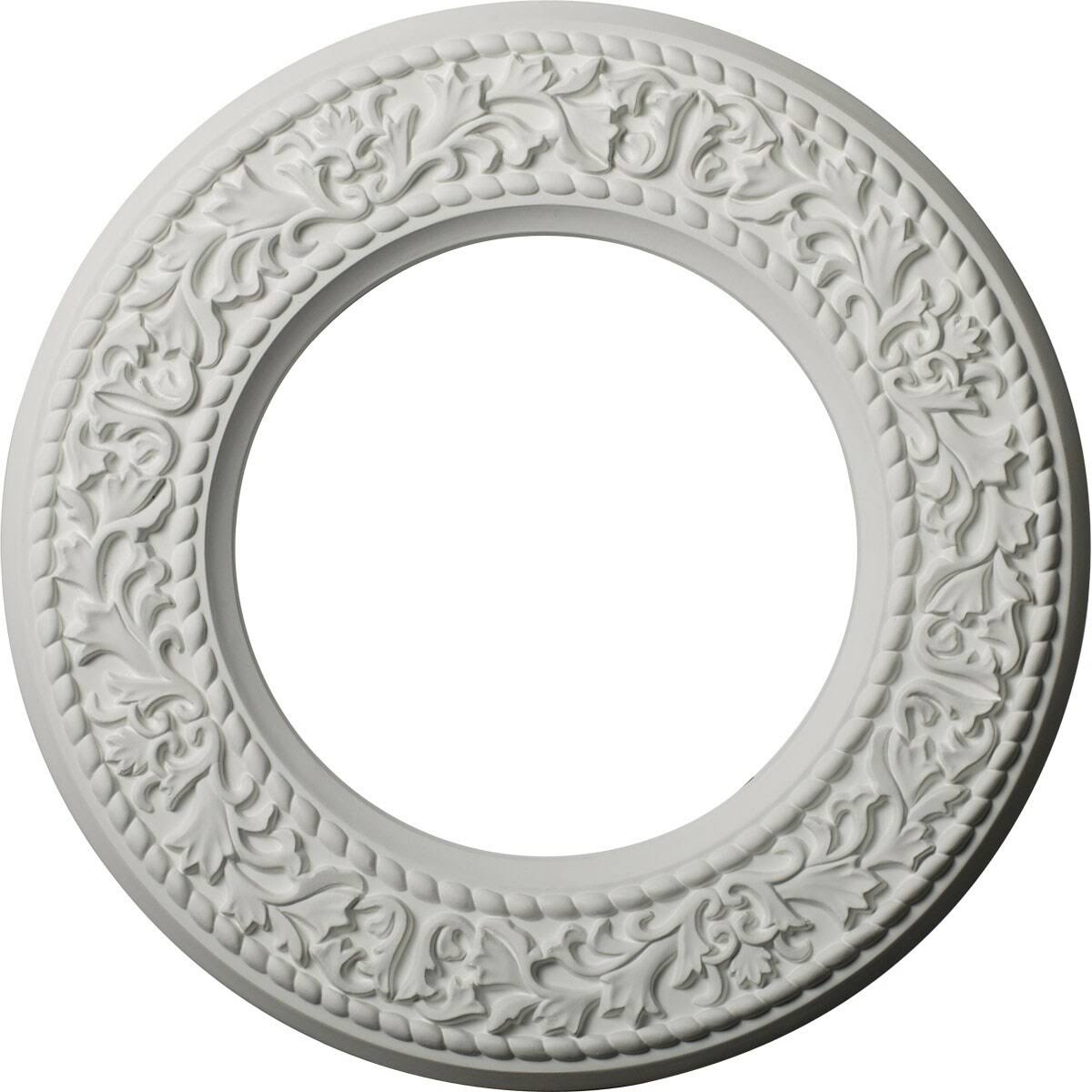 Blackthorn Ceiling Medallion Hand-Painted Polished Copper O404