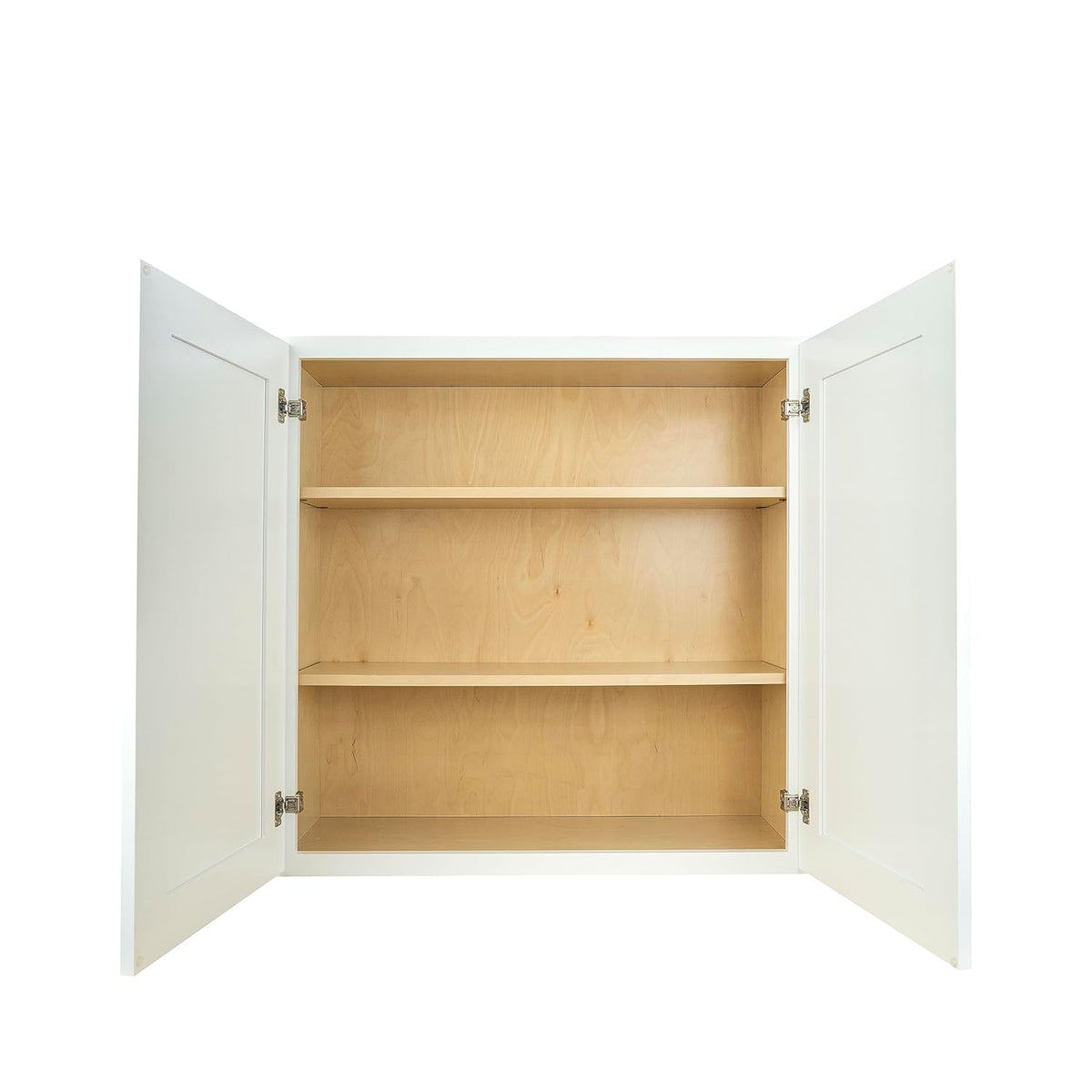 White 33 in. W x 12 in. D x 30 in. H Wall Kitchen Cabinet F952551