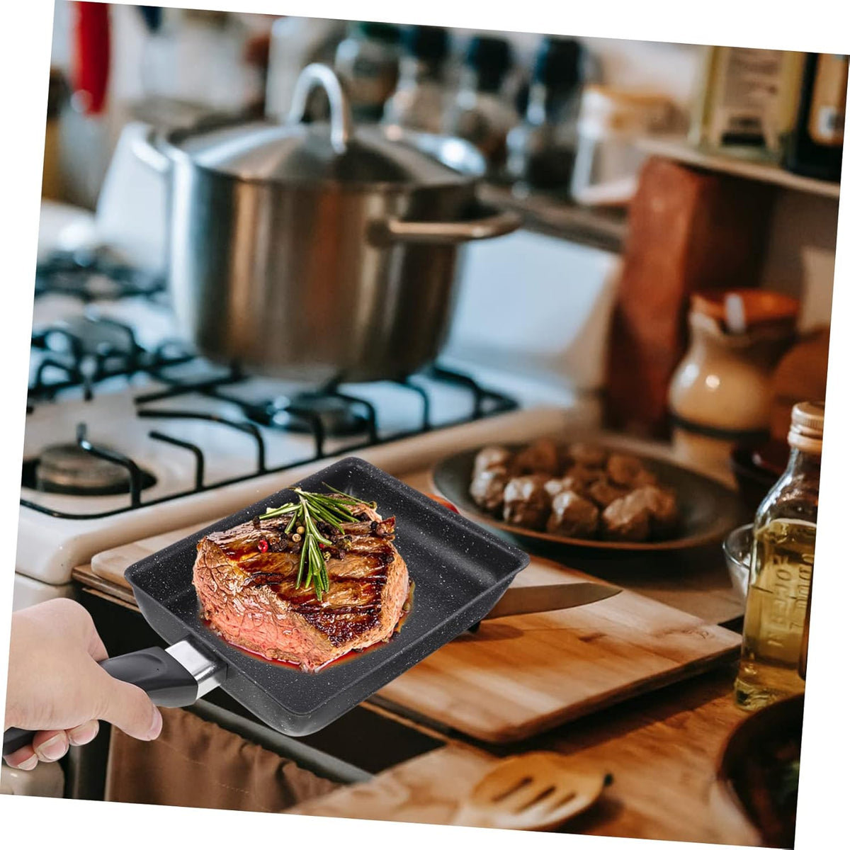 Tamagoyaki Square Griddle Nonstick Aluminum Frying Pan C56020