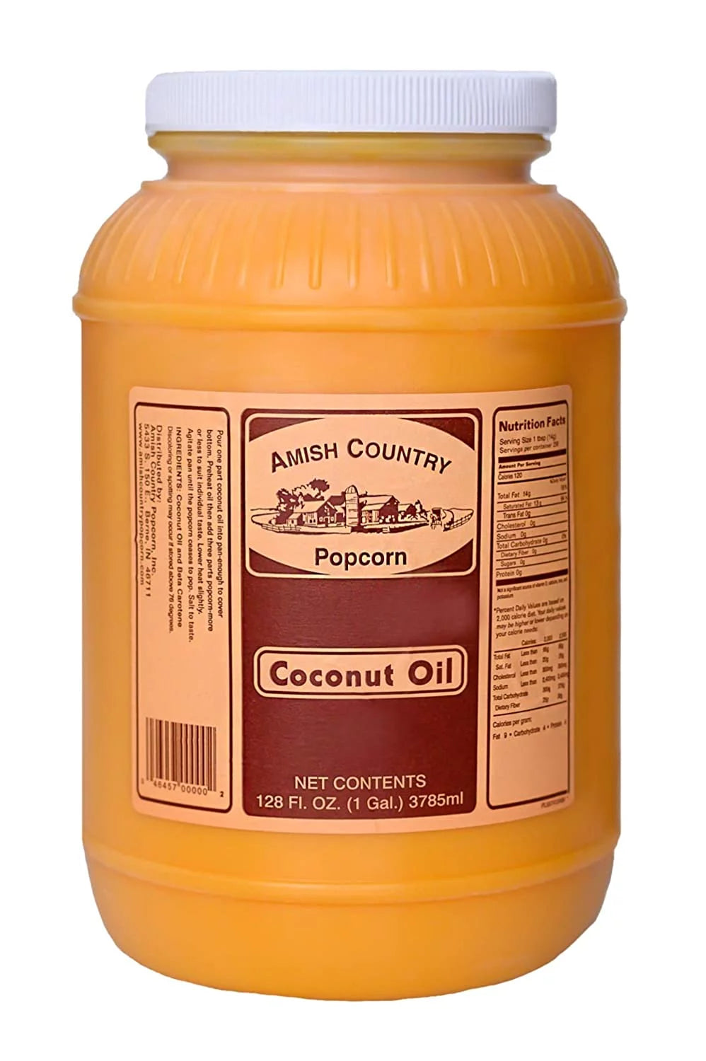 Coconut Oil - 1 Gallon Non-GMO Gluten Free Popcorn N661866