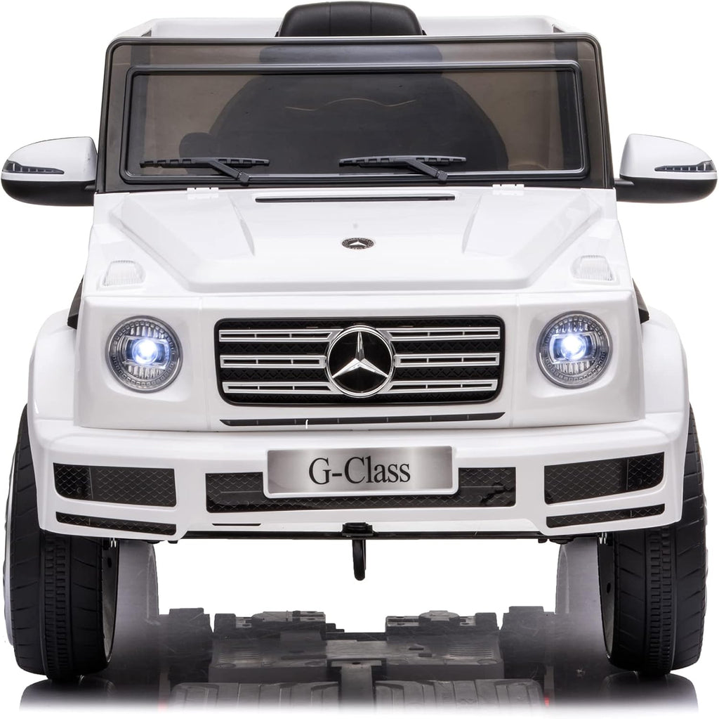 12V Kids Ride On Car with Remote Control, Music, Horn & LED Lights, Black Y791