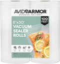 8 Inch x 50 Foot Vacuum Sealer Bags, Pack of 2 W354300