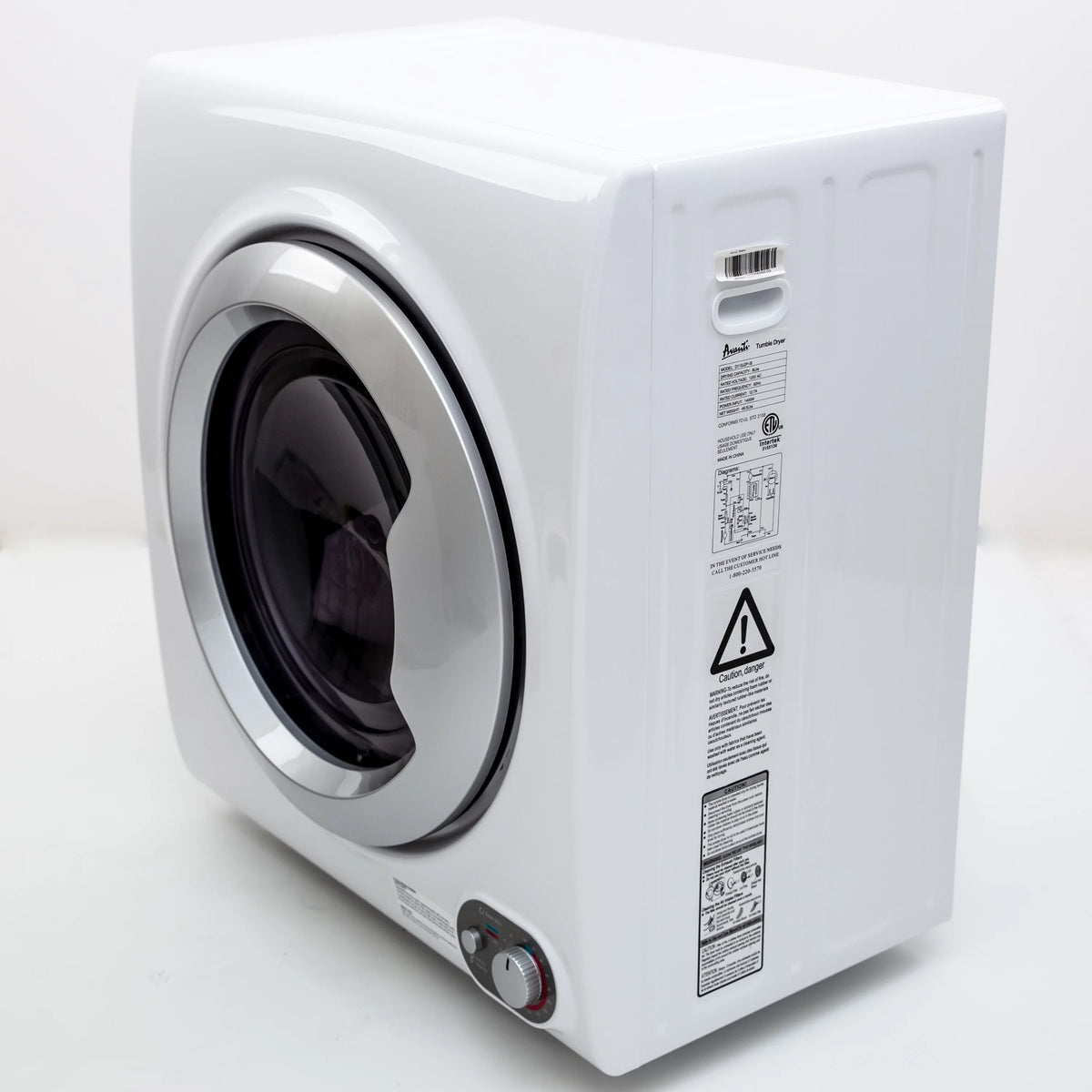 2.6 Cu. Ft. Front Load Electric Dryer White Q280634