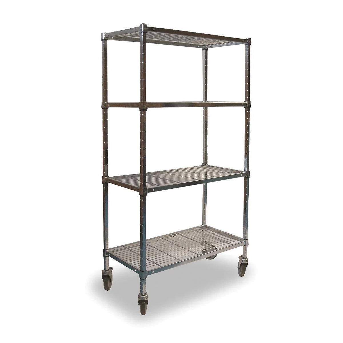 4 Shelf Wire Cart D212