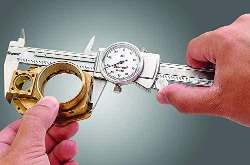 6x22 Stainless Steel Dial Caliper Q586940