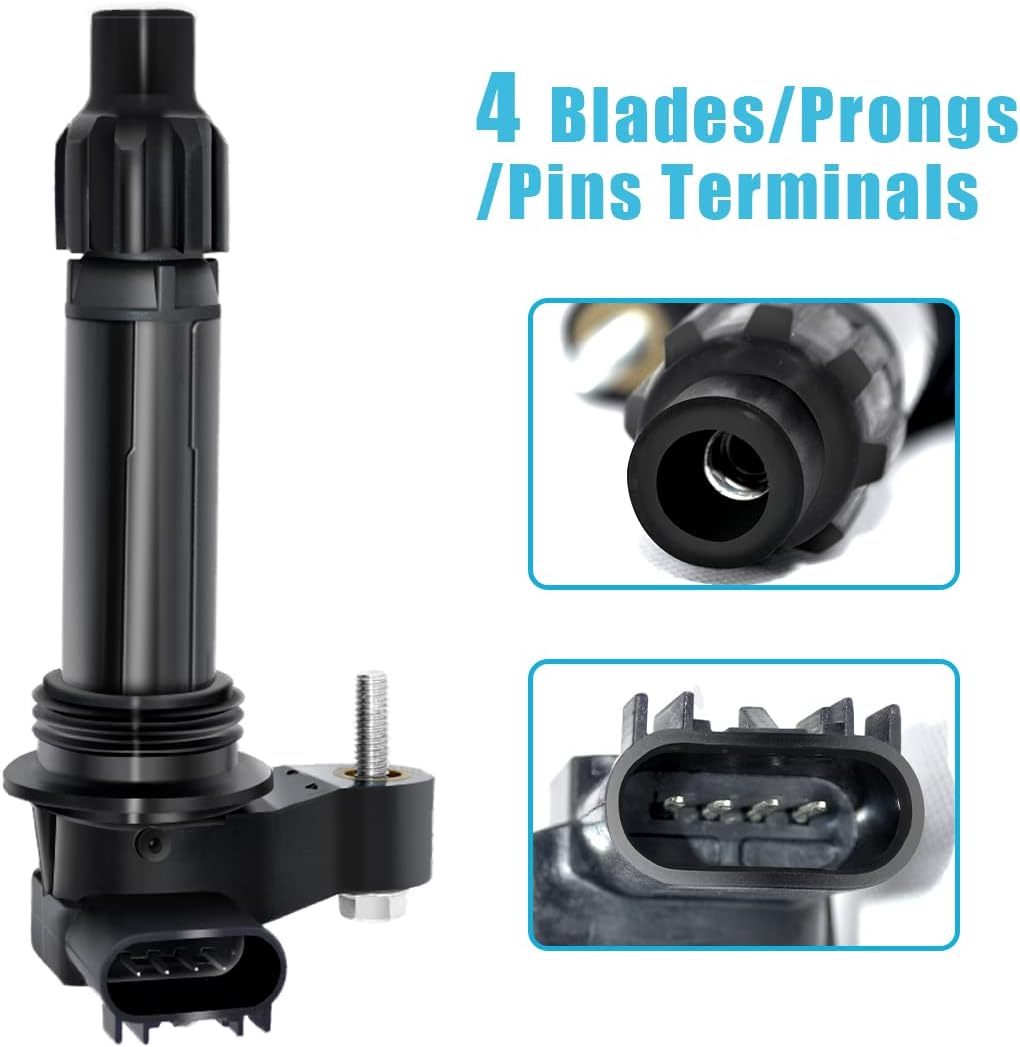 Ignition Coils and Platinum Spark Plugs Set of 6 M1098