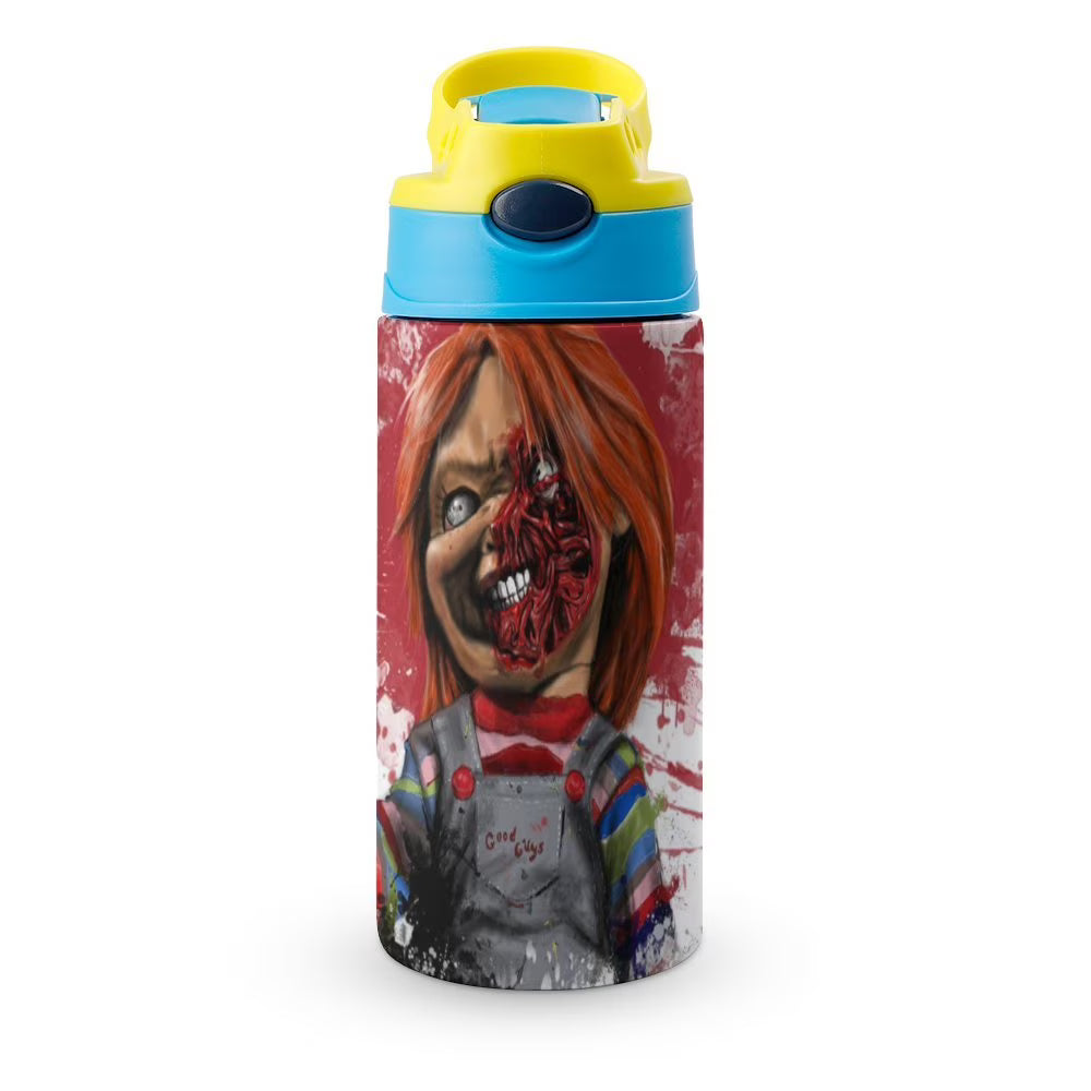 Insulated Stainless Steel Water Bottle With Straw K463