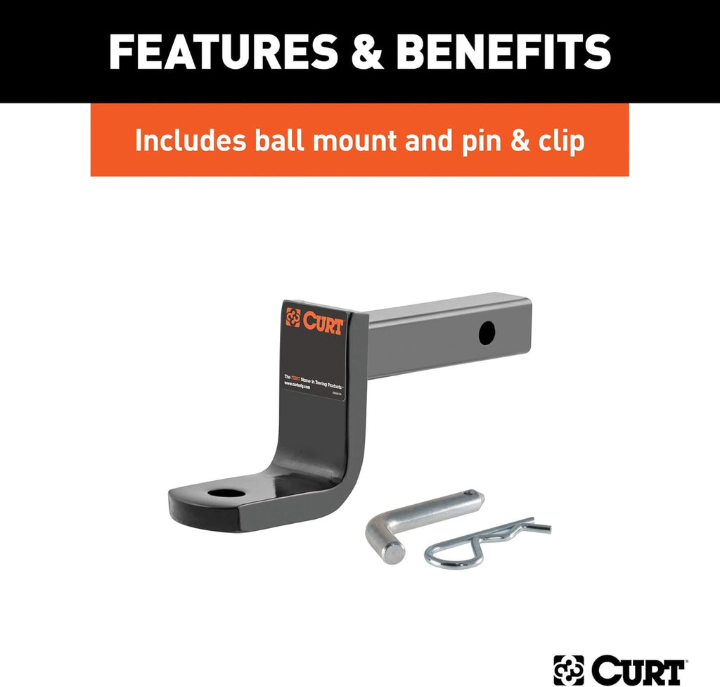 Class 1 Trailer Hitch with Ball Mount, 1-1/4-In Receiver A78780