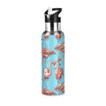 Insulated Stainless Steel Water Bottle with Straw Lid, 20 oz L150733