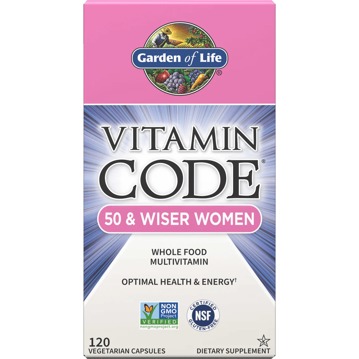 Women 120 vcaps Vitamin Code Y101