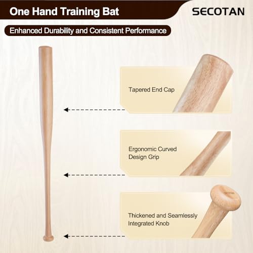 Wood Baseball Training Bat 28inch F626