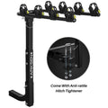 4-Bike Hitch Mount Swing Down Bicycle Rack with 2-Inch Receiver H7485