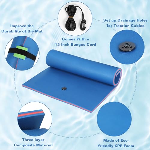 Floating Water Mat 9/12/18 FT Blue V705092