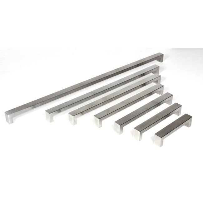 10-1/2-Inch Stainless Steel Brushed Nickel Cabinet Bar Pulls (Set of 15) M416