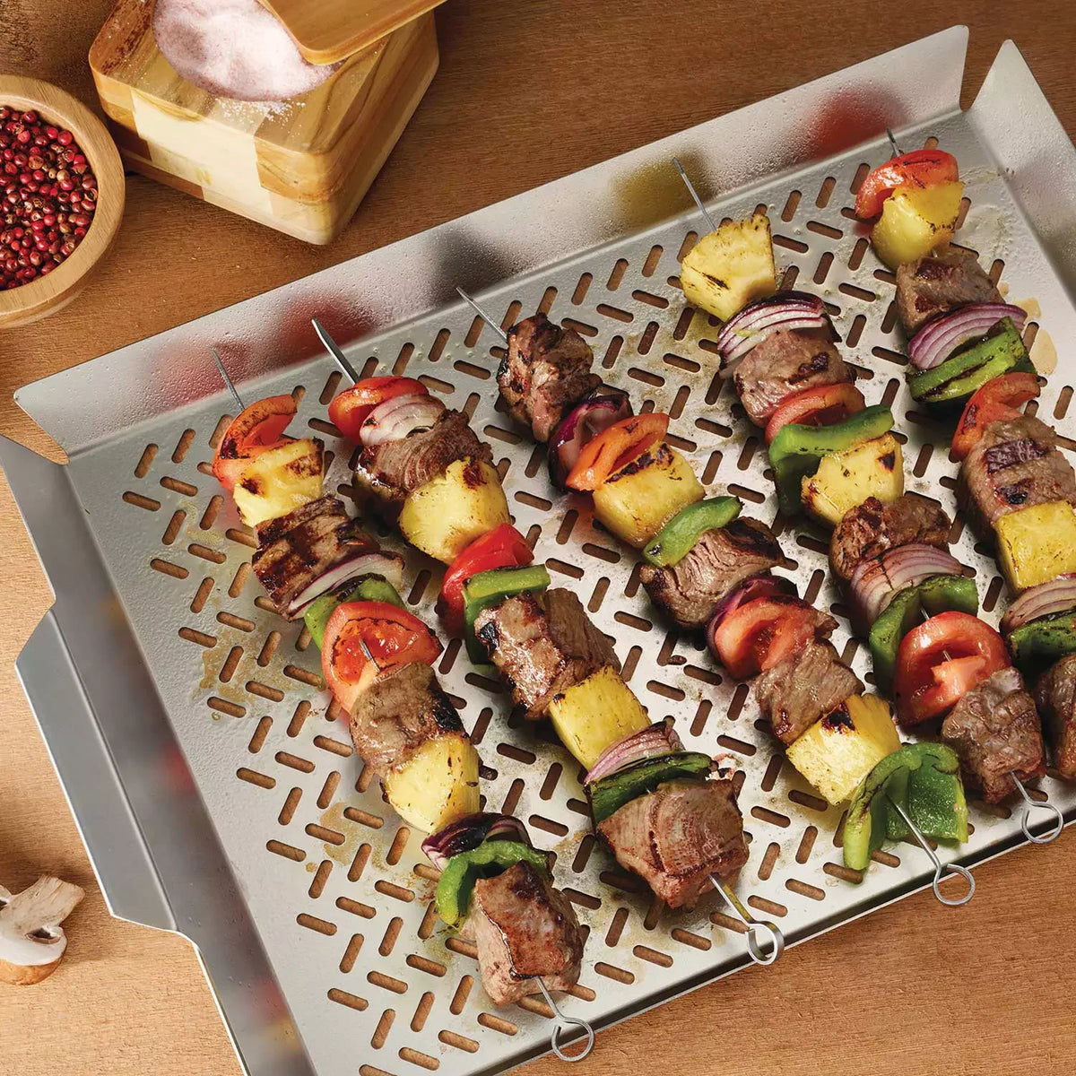 2-Piece Outdoor Roasting Grill Pan Set R2735