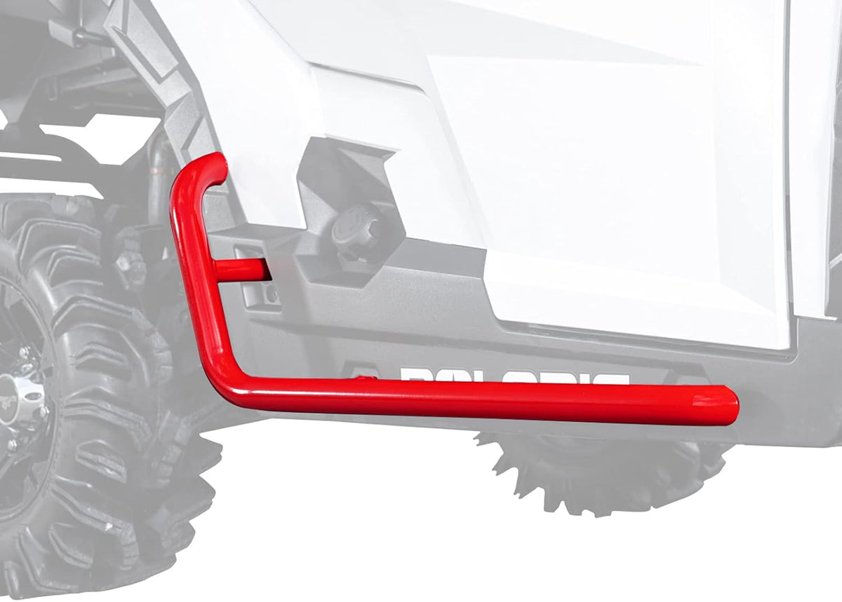 Red Heavy-Duty Nerf Bars / Rock Sliders with 1.75” Diameter Tubing N961623